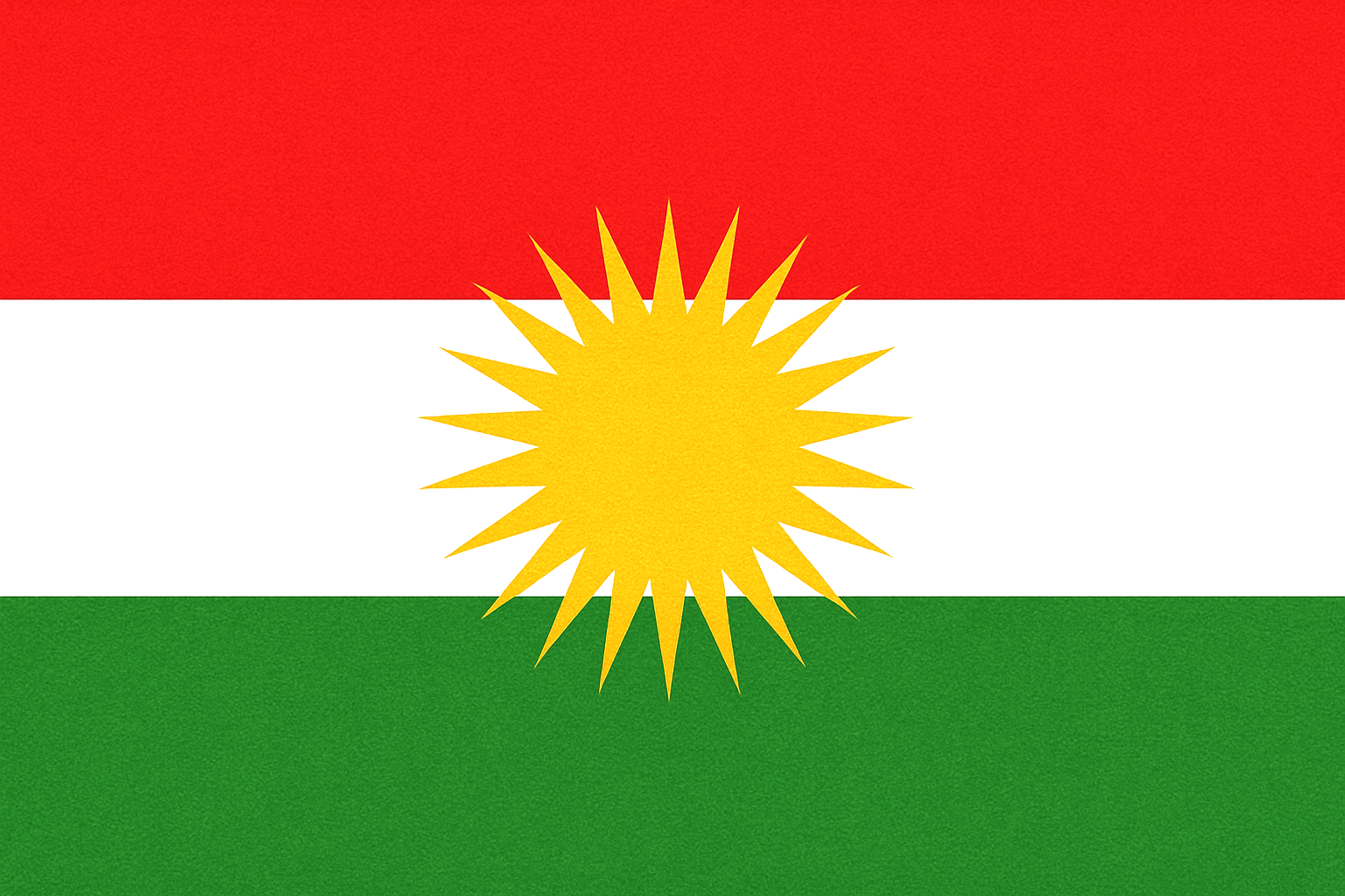Kurdische Flagge